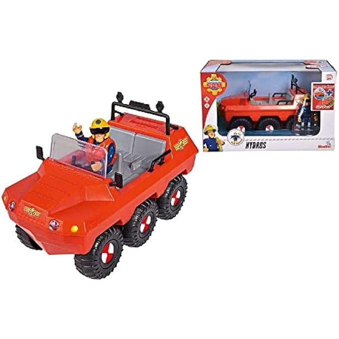 FIREMAN SAM HYDRUS FIGURINE, RED - Image 4